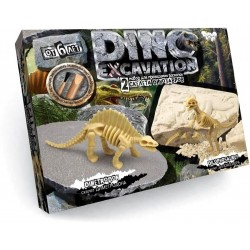 Набор для проведения раскопок Dino Excavation Динозавры (Стегозавр и Тираннозавр)															